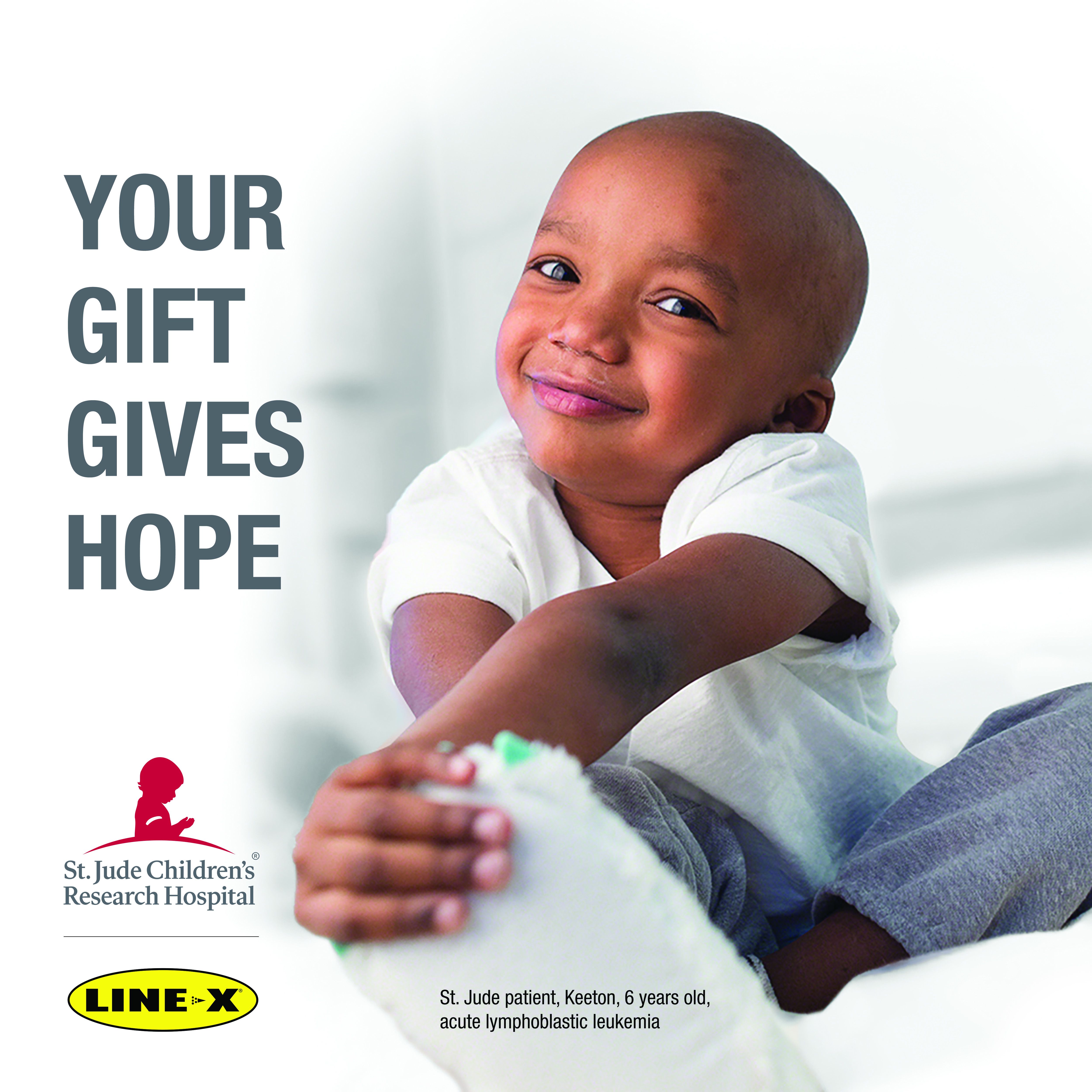 LINEX PARTNERS WITH ST. JUDE CHILDREN’S RESEARCH HOSPITAL