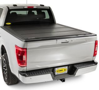 LINE-X LXP HARD FOLDING TONNEAU COVER